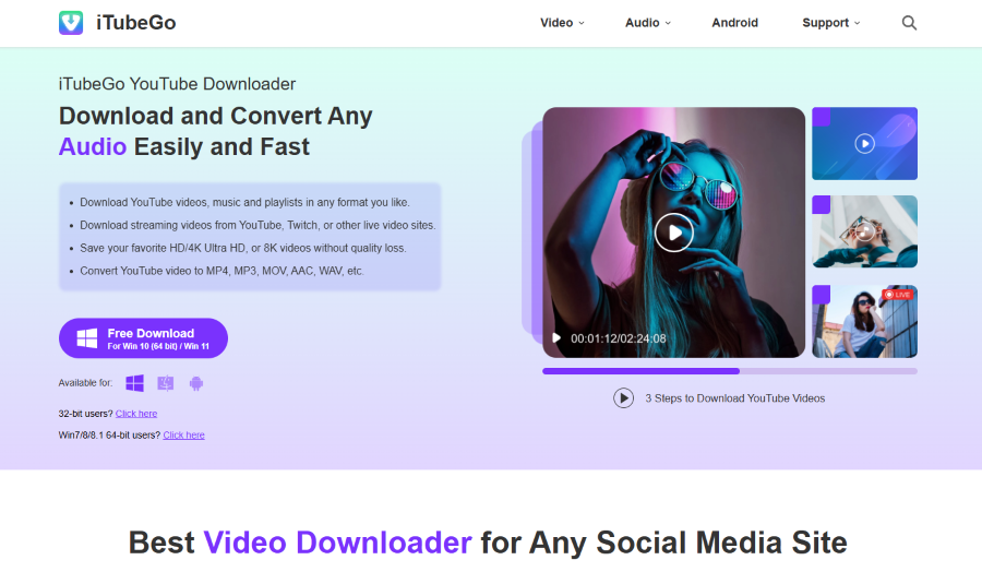 iTubeGo YouTube Downloader