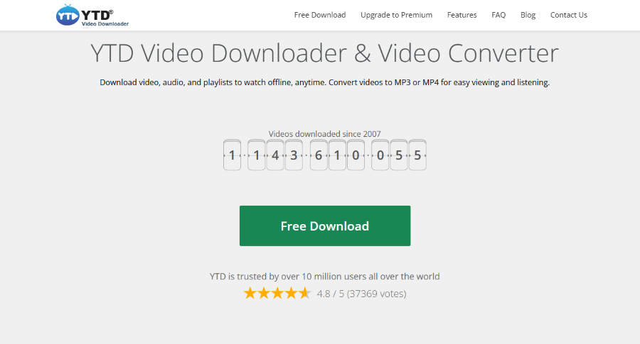 YTD Video Downloader Free