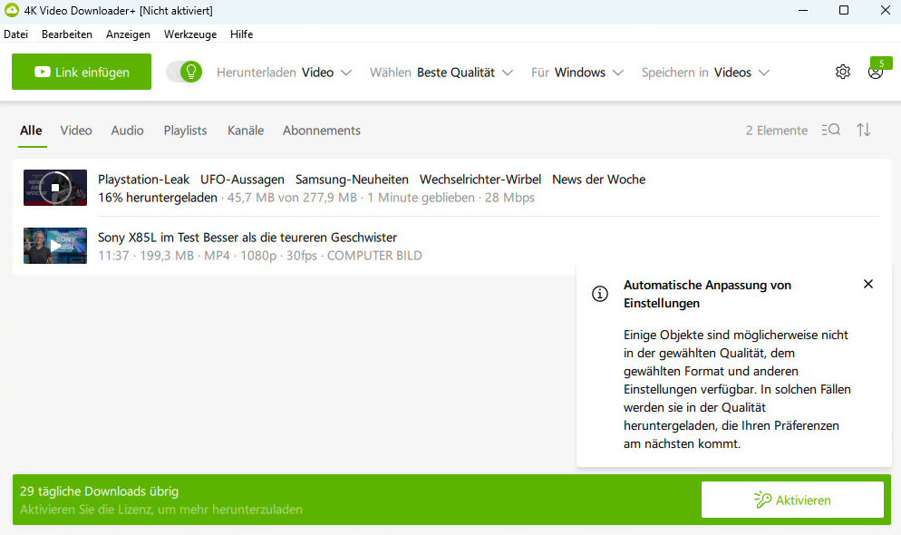 4K Video Downloader 