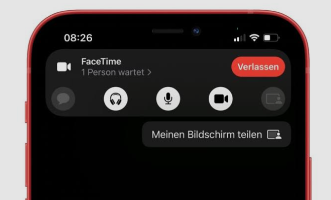 Meinen Bildschirm teilen