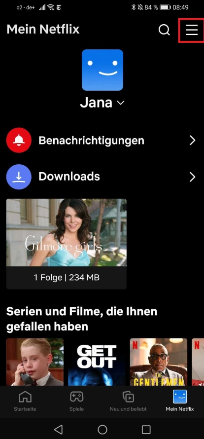 Mein Netflix-Hamburger