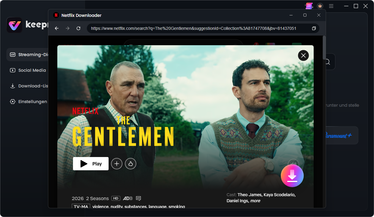Video auswählen