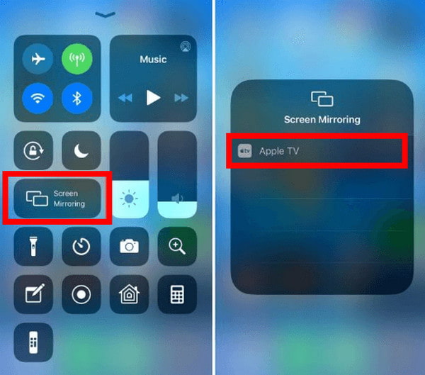 iPhoneのスクリーンキャスト
